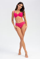 Majtki bikini Fuksja
