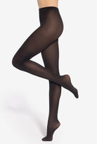 Matowe rajstopy w błyszczące kropki Diamanti