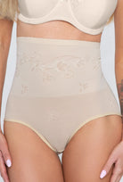 Modelujące majtki bikini z wysokim stanem Corrective