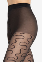 Rajstopy wzorowane Modern 09