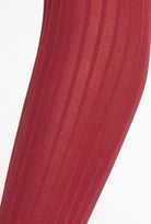 Bordowe zakolanówki 02