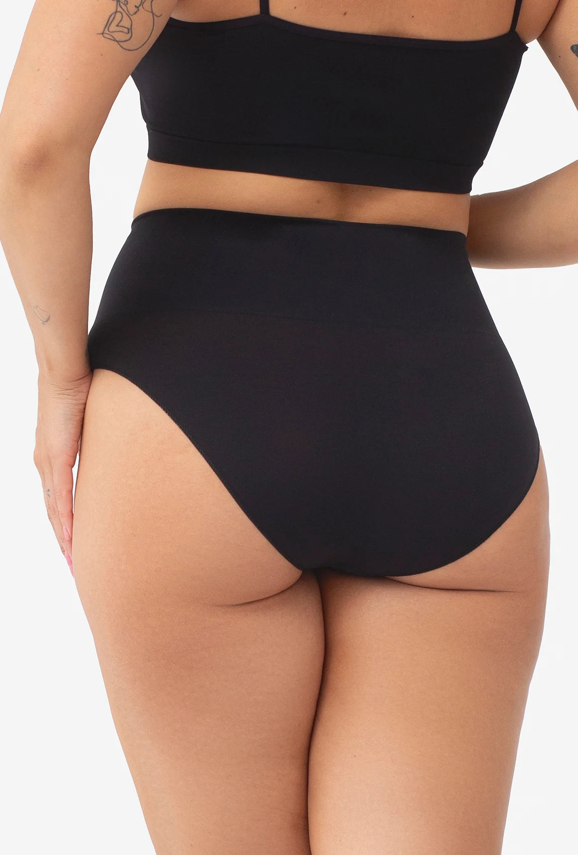 Majtki bezszwowe z wysokim stanem Panty Paola Invisible Skin - Gatta