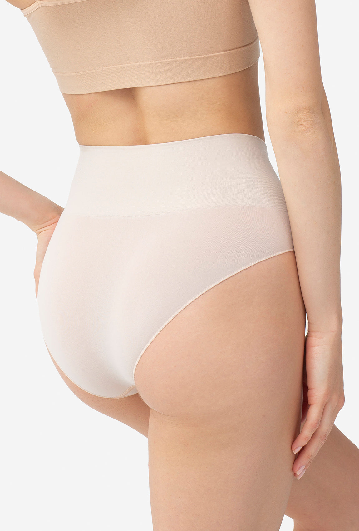 Majtki bezszwowe z wysokim stanem Panty Paola Invisible Skin - Gatta