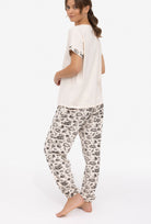 Bawełniana piżama Cacao Gatta x Wedel