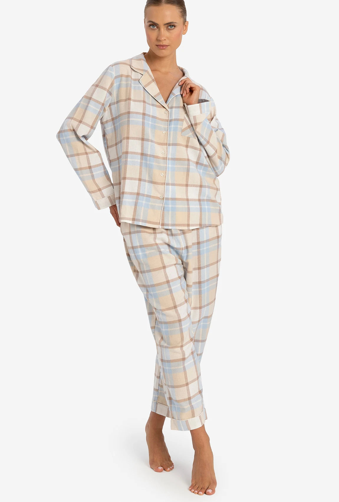 Flanelowa piżama Cozy - Gatta