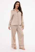 Beżowa piżama Cappuccino
