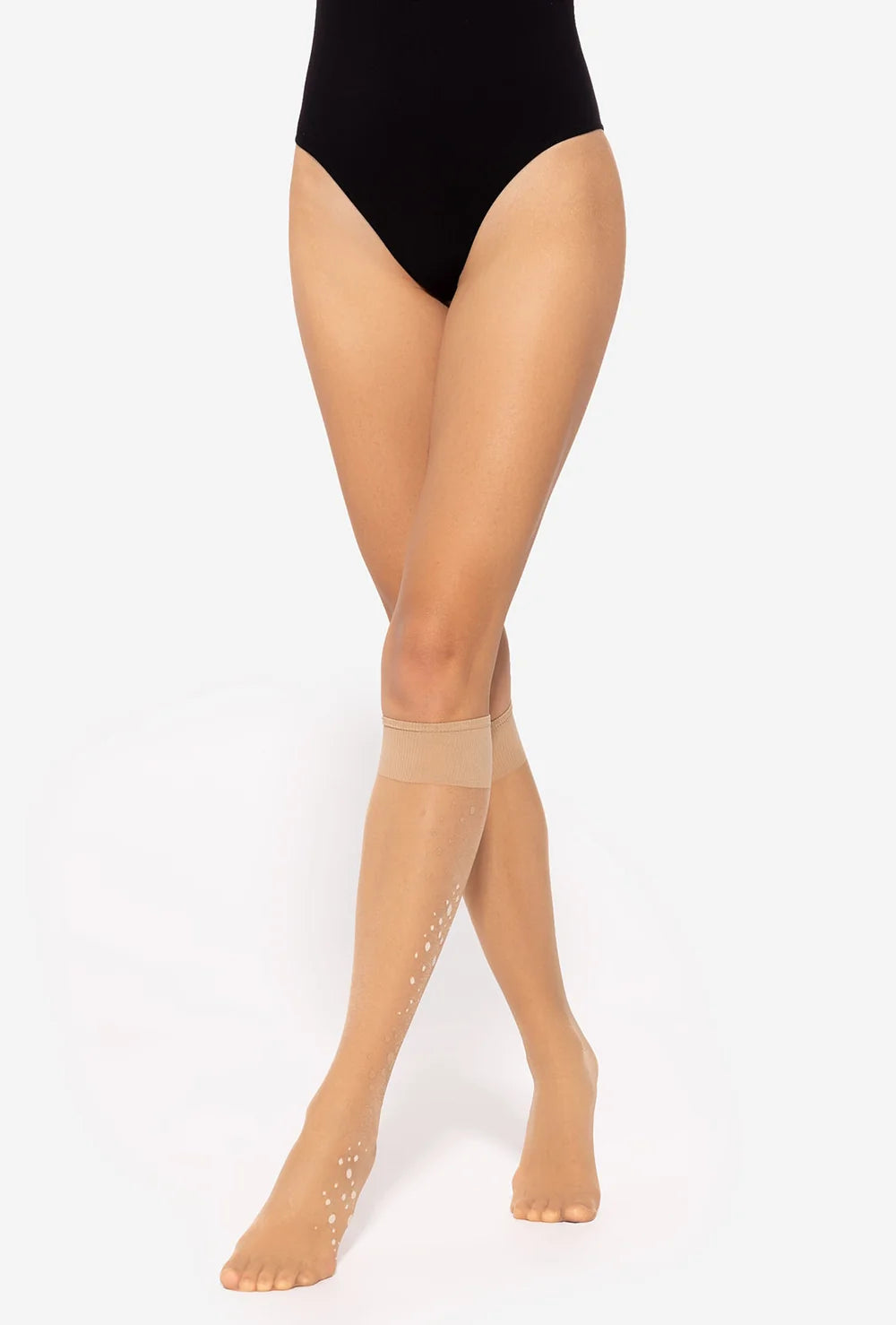 Podkolanówki damskie w kropki wz. 13 - Gatta