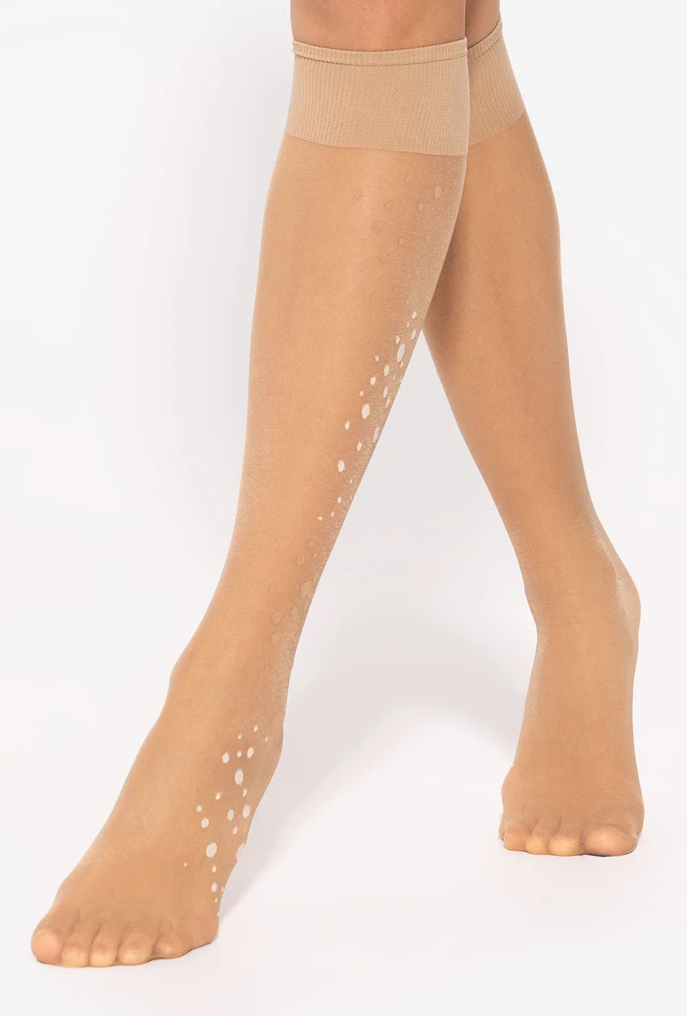 Podkolanówki damskie w kropki wz. 13 - Gatta