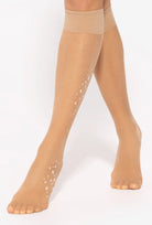 Podkolanówki damskie w kropki wz. 13