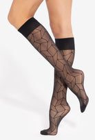 Podkolanówki wzorowane Trendyline wz. 17