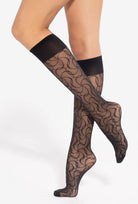 Podkolanówki wzorowane Trendyline wz. 19