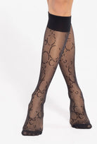 Podkolanówki wzorowane Trendyline wz. 16