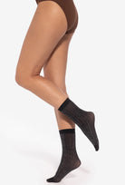 Połyskujące skarpetki z lurexem