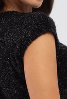 Połyskujący top Glam