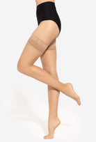 Koronkowe pończochy samonośne Fortissima