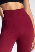 Prążkowane legginsy Arum
