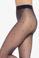 Rajstopy damskie w kropki Dotsy wz. 03