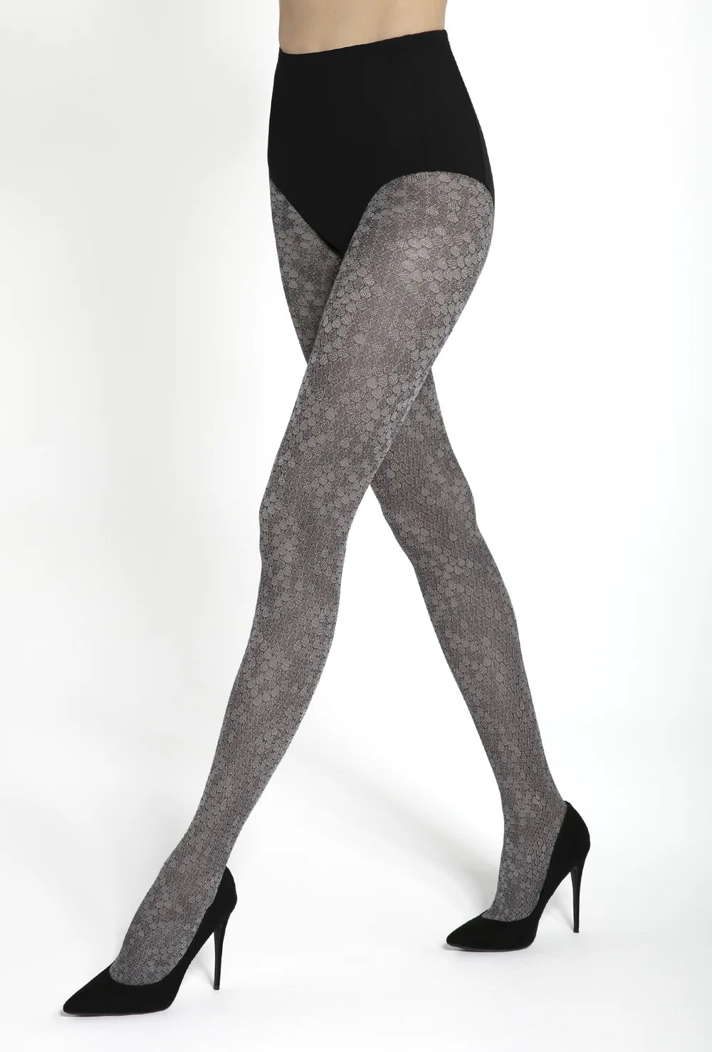Rajstopy damskie w  zwierzęcy wzór Snake wz. 01
