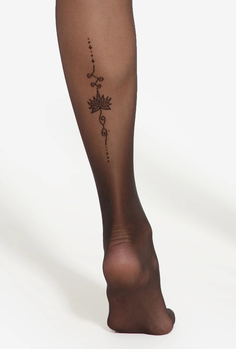 Rajstopy damskie ze wzorem Art Tattoo wz. 06 - Gatta