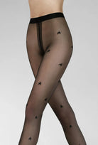 Rajstopy damskie w gwiazdki Funny wz. 06