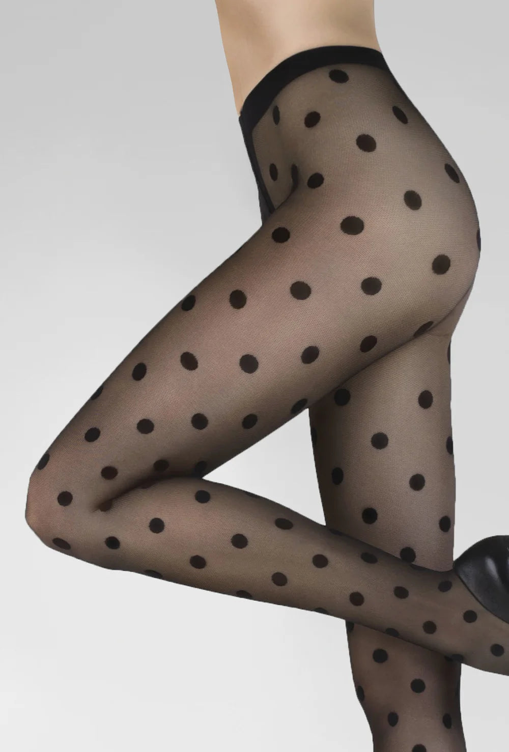 Rajstopy damskie w grochy Funny wz. 07 - Gatta
