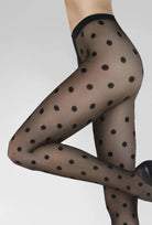 Rajstopy damskie w grochy Funny wz. 07