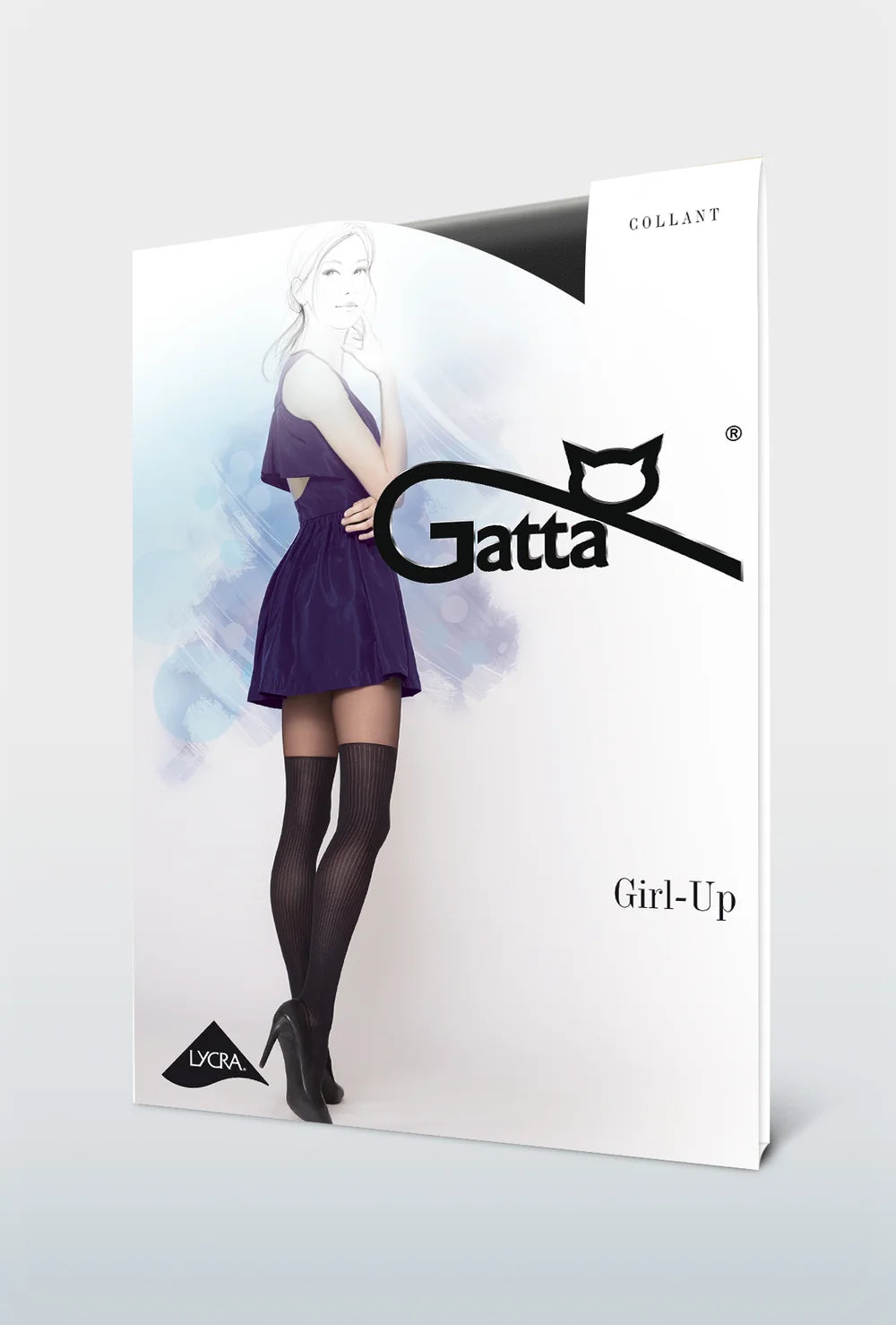 Rajstopy z imitacją pończoch Girl-up wz. 32 - Gatta