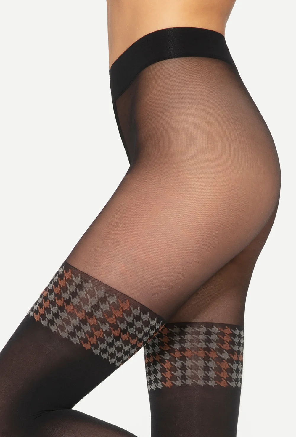 Rajstopy imitujące pończochy Girl-up  wz. 41 - Gatta