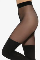 Rajstopy imitujące pończochy Girl-up wz. 45