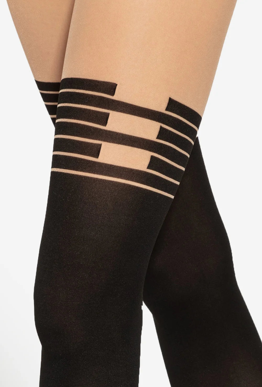 Rajstopy imitujące pończochy Girl-up wz. 48 - Gatta