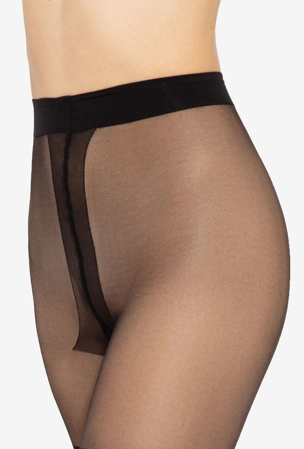 Rajstopy imitujące pończochy Girl-up wz. 49 - Gatta