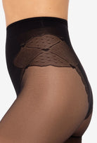 Rajstopy imitujące pończochy Lovely wz. 08