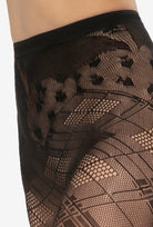 Rajstopy kabaretki w romby Runway wz. 04