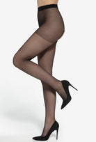 Rajstopy ozdobne z wycięciem Bellona