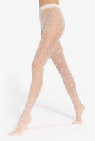 Rajstopy w kwiaty Daisy