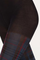 Rajstopy w niebieską kratę Mi Piaci wz. 02