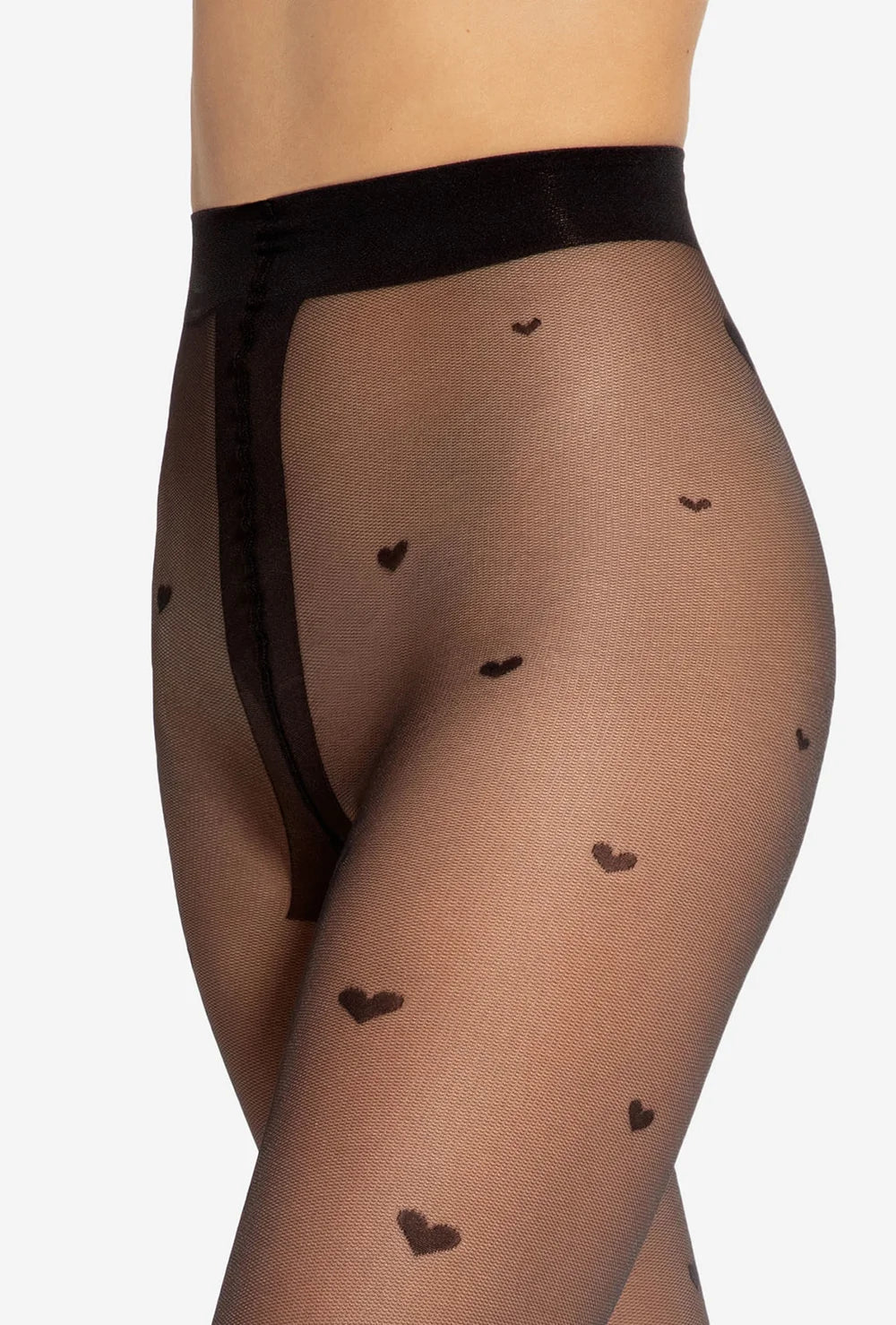 Rajstopy w serduszka Funny wz. 13 - Gatta