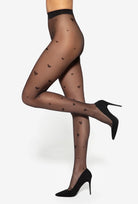 Rajstopy w serduszka Funny wz. 13