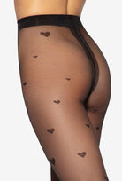 Rajstopy w serduszka Funny wz. 13