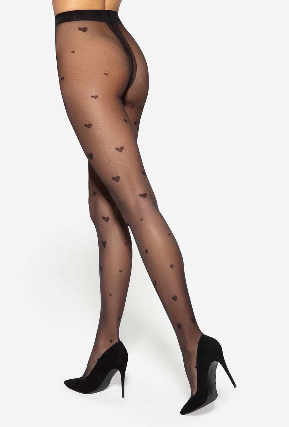 Rajstopy w serduszka Funny wz. 13 - Gatta