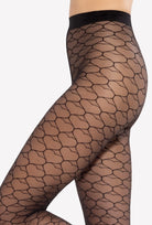 Rajstopy walentynkowe Lovely wz. 09