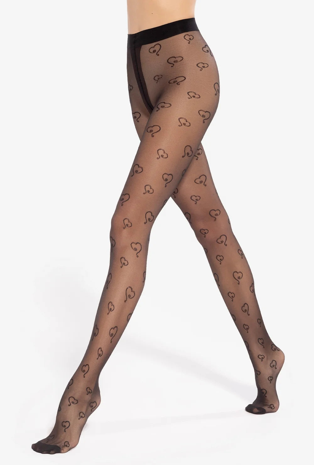 Rajstopy walentynkowe Lovely wz. 10 - Gatta