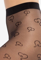 Rajstopy walentynkowe Lovely wz. 10