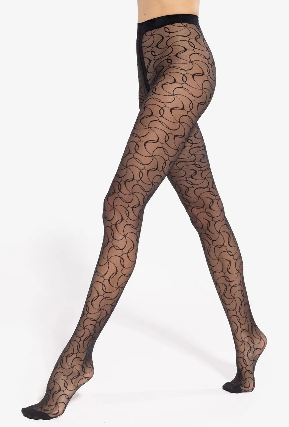 Rajstopy wzorowane Mosaica wz. 04