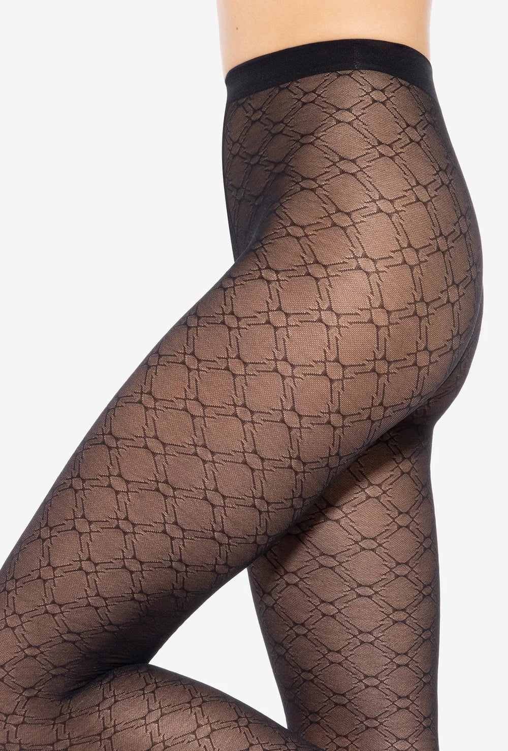 Rajstopy wzorzyste Arabesca wz. 03 - Gatta