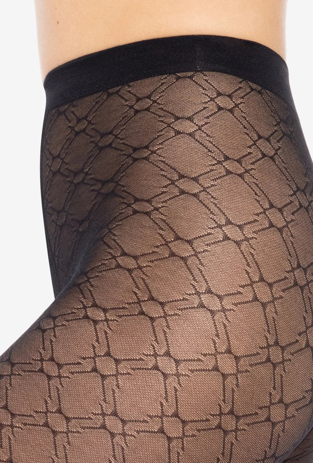 Rajstopy wzorzyste Arabesca wz. 03 - Gatta