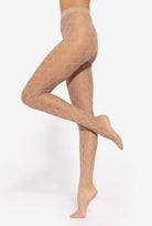 Rajstopy wzorzyste Mosaica wz. 03