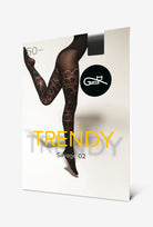 Rajstopy wzorzyste Savage wz. 02