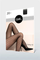 Rajstopy wzorzyste w kropki Dotsy wz. 12