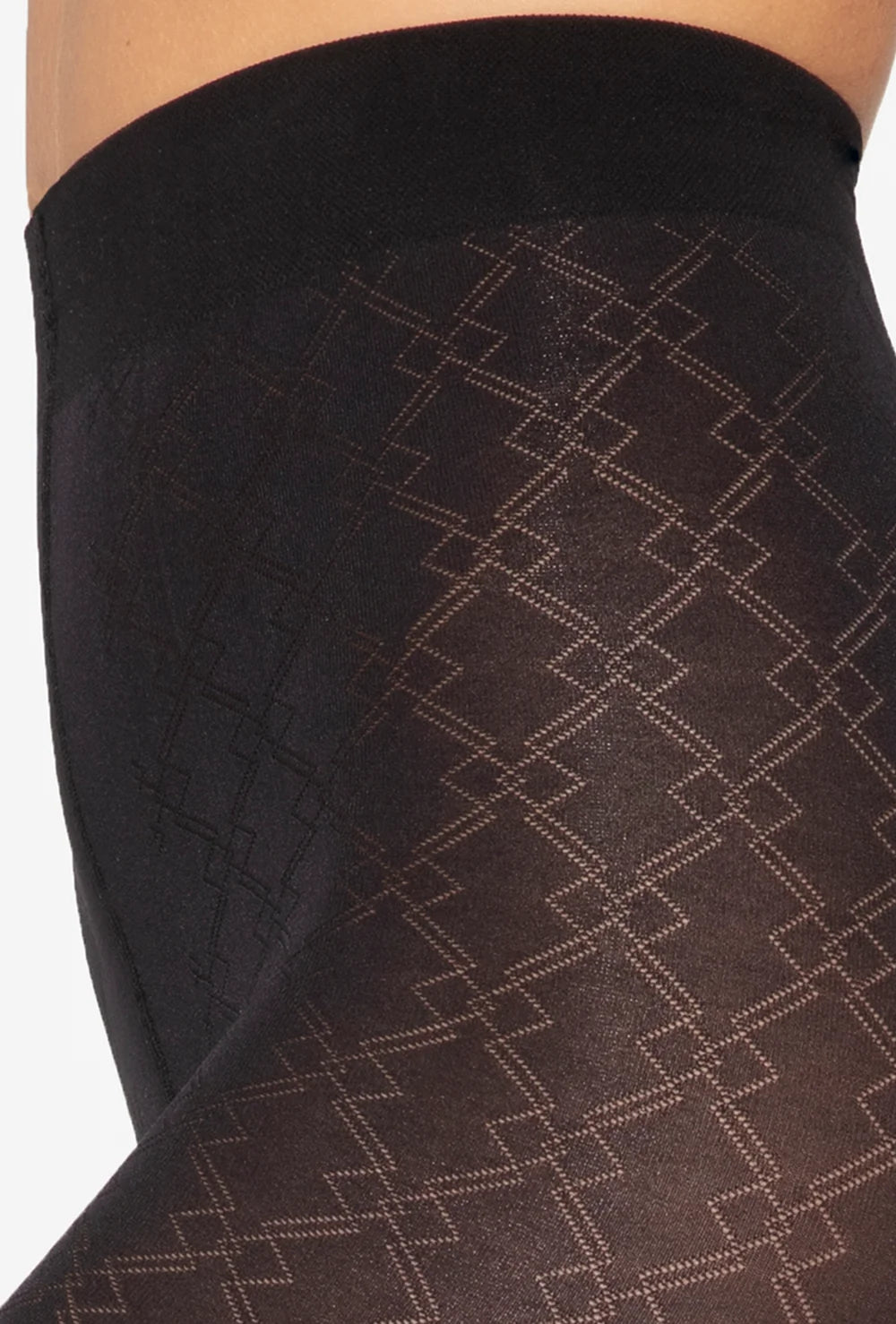 Rajstopy wzorzyste z mikrofibry Loretta wz. 134 - Gatta